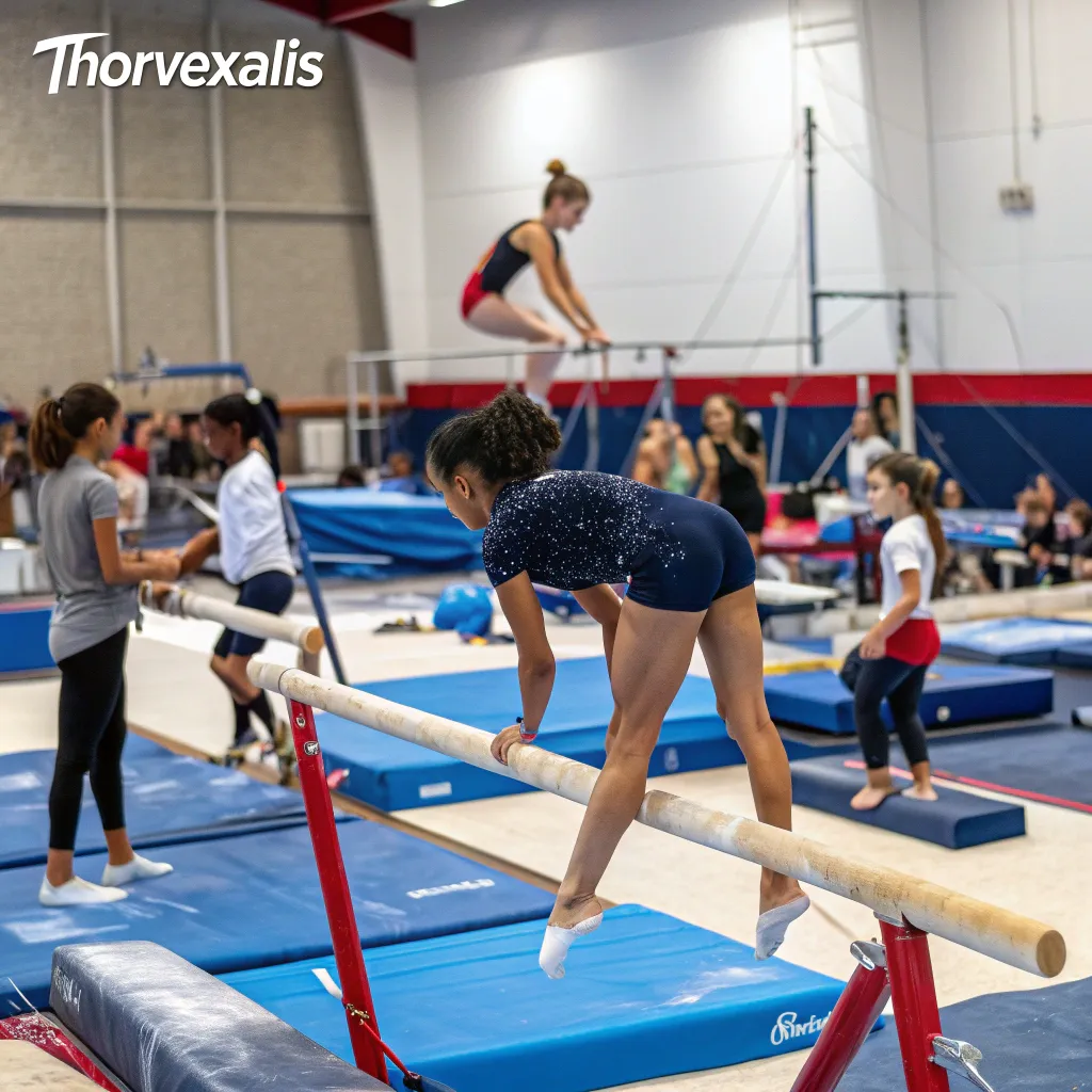 Gymnastics classes in action at THORVEXALIS