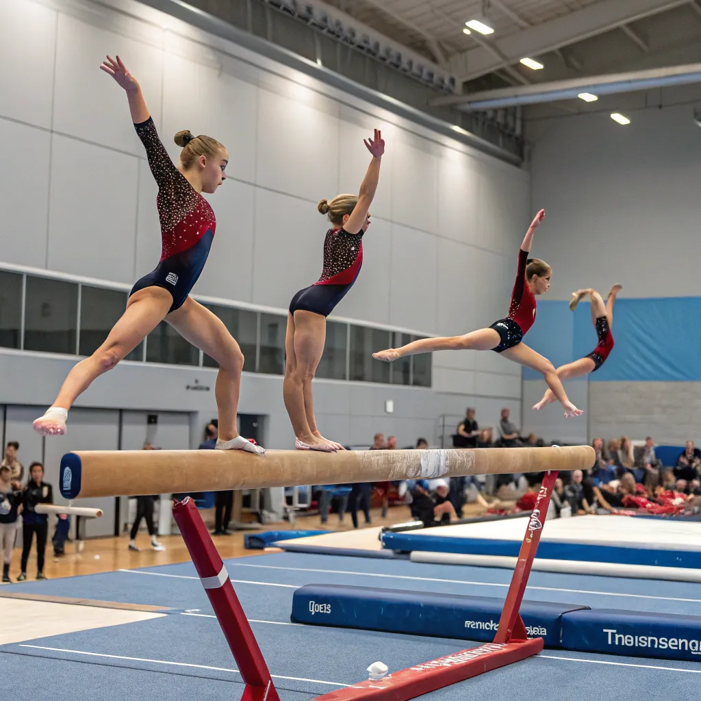 Thorvexalis Gymnastics Team in action