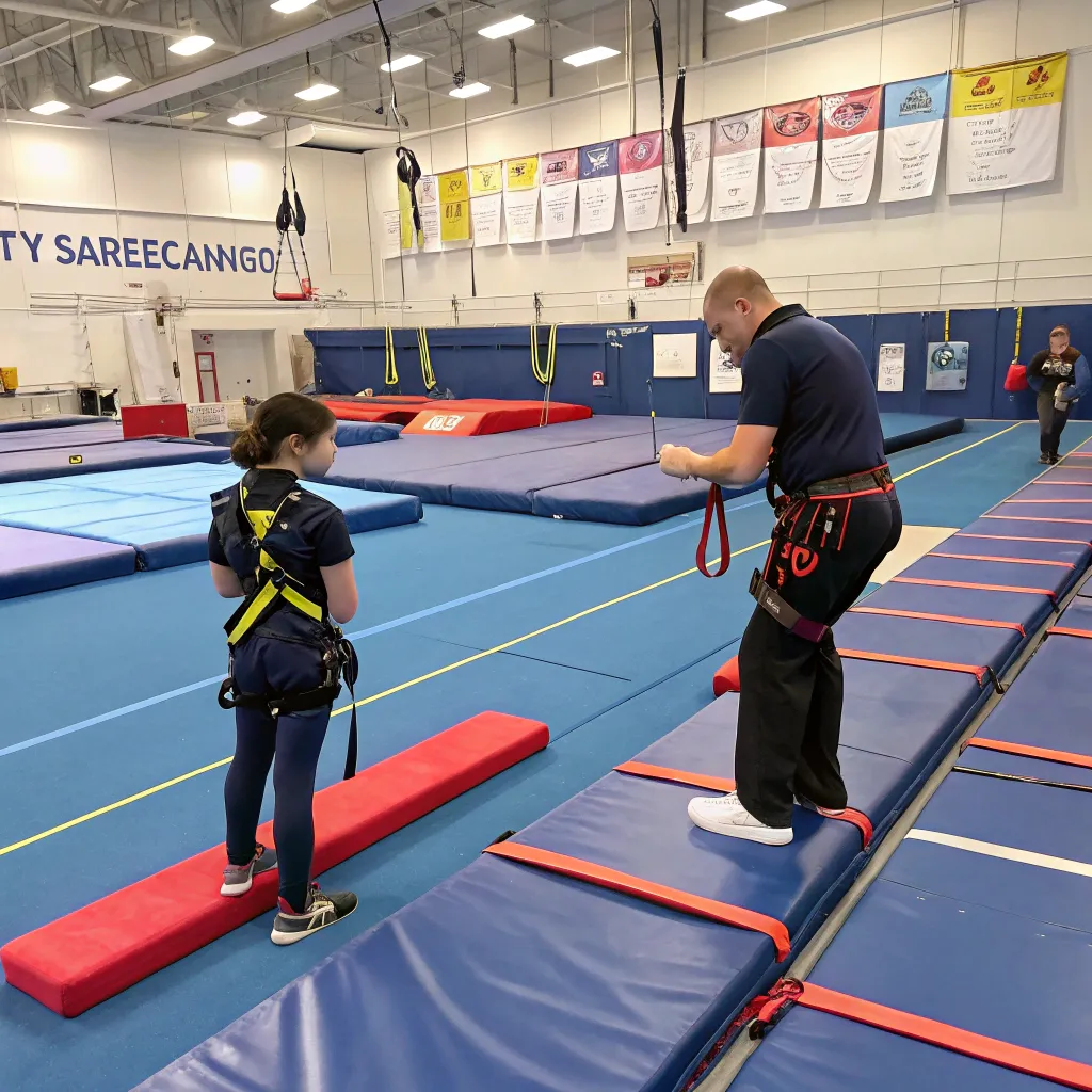 Safety measures at THORVEXALIS Gymnastics School